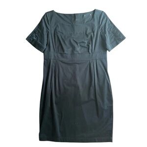 🖤 Vintage Audrey Hepburn Black Shift Dress 🥂 Timeless Elegance